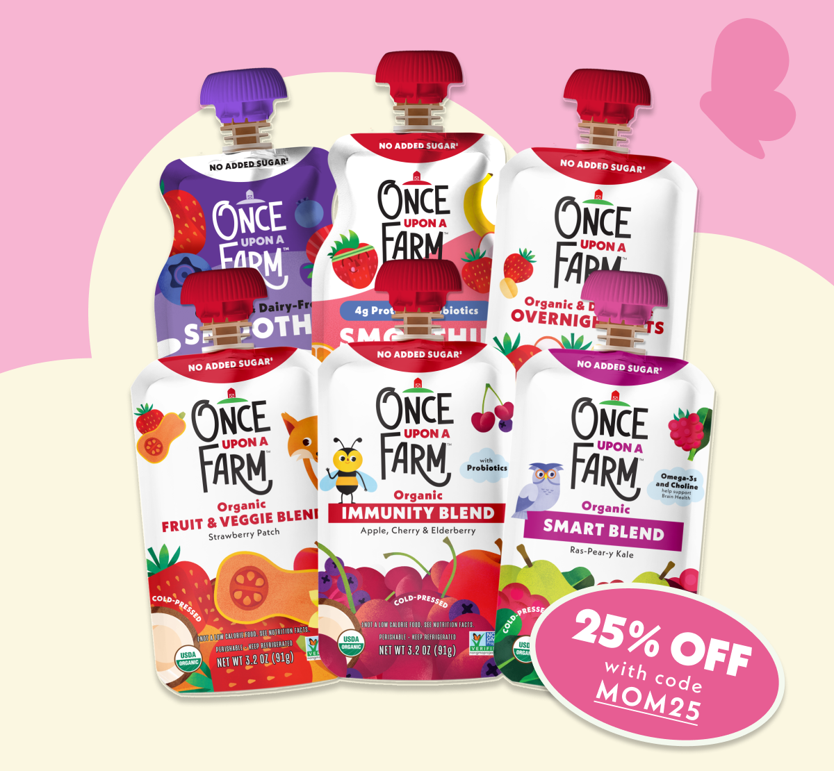 25% OFF with MOM25
