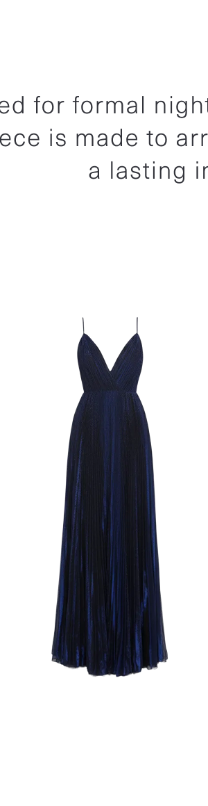 Zellie Crystal Jersey Gown