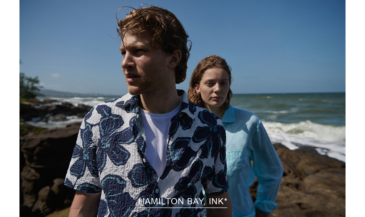 Shop Hamilton Bay Shirt, Ink online and instore at Rodd & Gunn