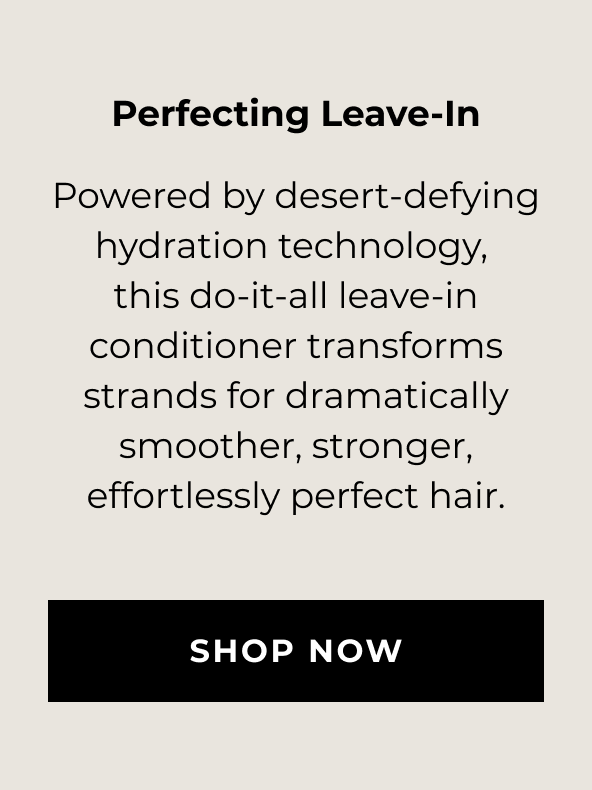 Perfecting Leave-In - Powered by desert-defying hydration technology, this do-it-all leave-in conditioner transforms strands for dramatically smoother, stronger, effortlessly perfect hair.
