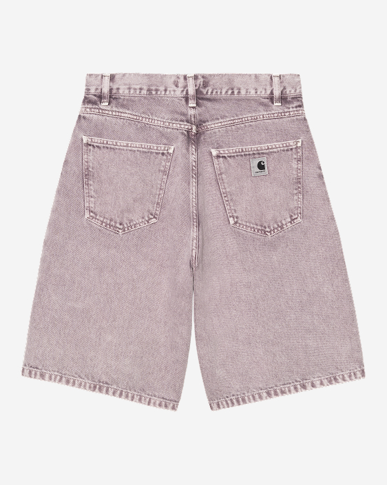 Carhartt WIP Women’s Brandon Short - Color Denim | Cozy Purple (Chalk Wash)