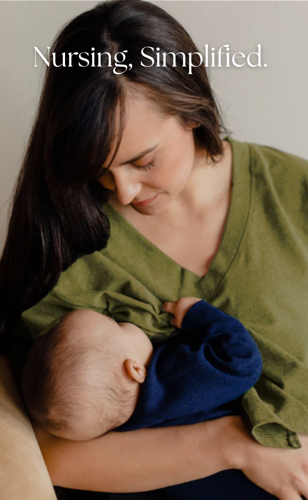 Everywhere Nursing & Maternity V-Neck Tee 