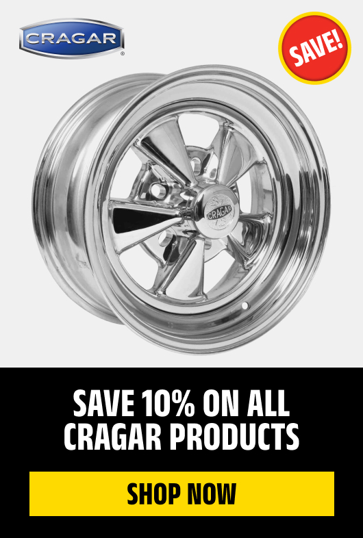 Save 10% On All Cragar Products