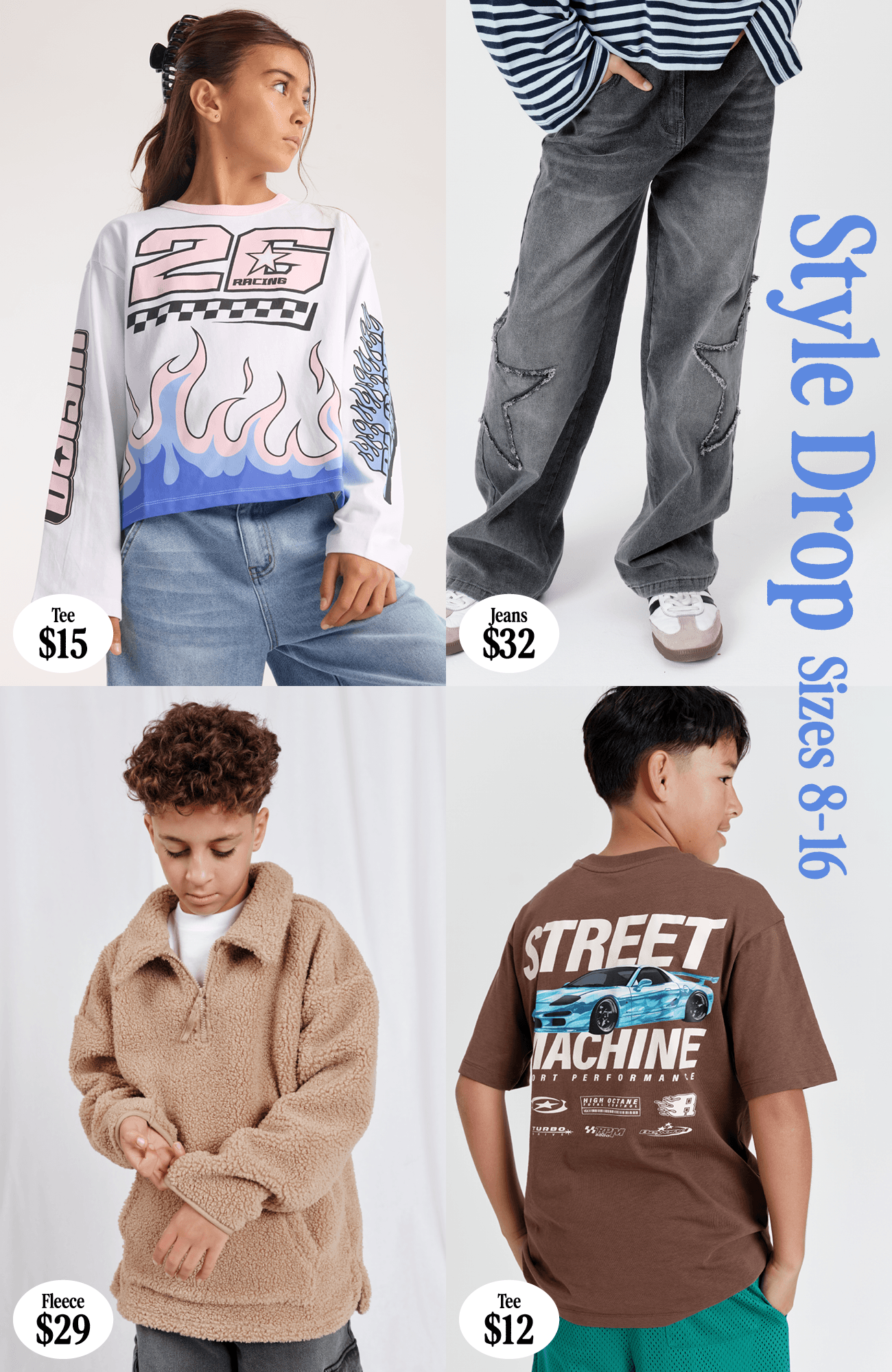 Style Drops - Sizes 8-16