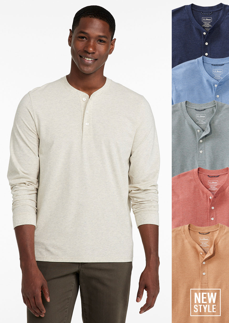 Comfort Stretch Performance® Henley 