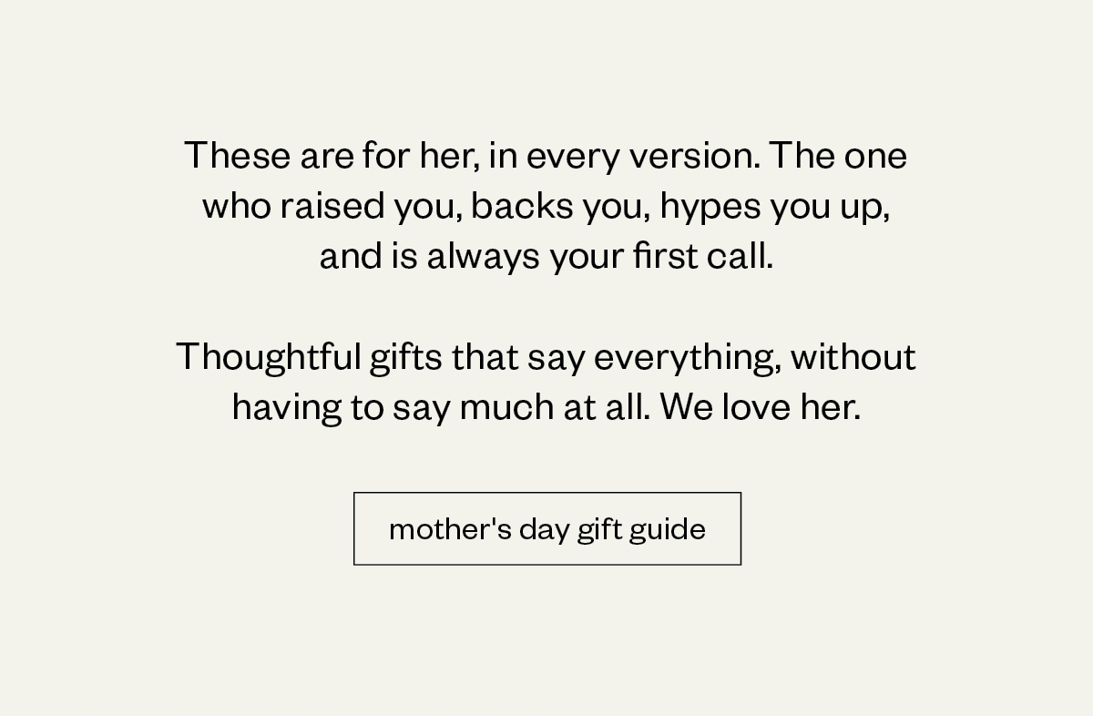 Mother's Day Gift Guide
