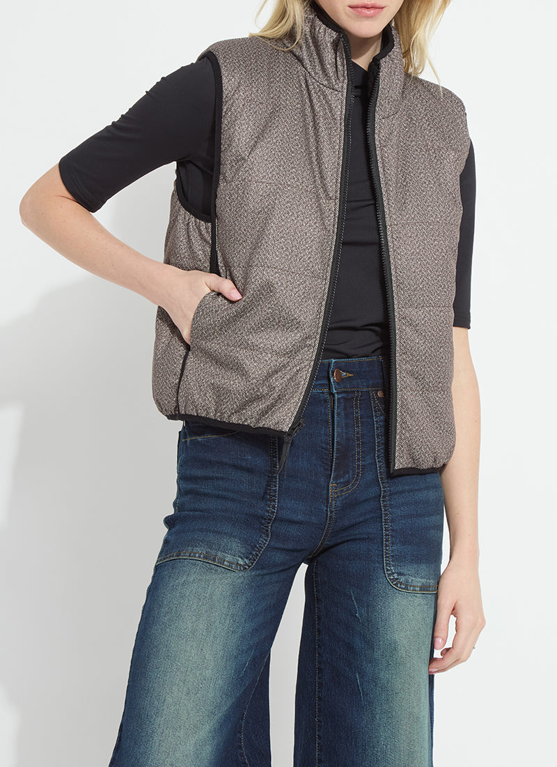 Image of Rowyn Reversible Sleeveless Puffer Vest
