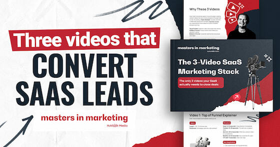 The 3 Video SaaS Marketing Stack