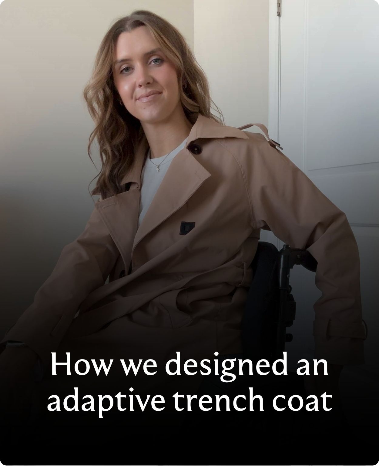 How we designed an adaptive trench coat