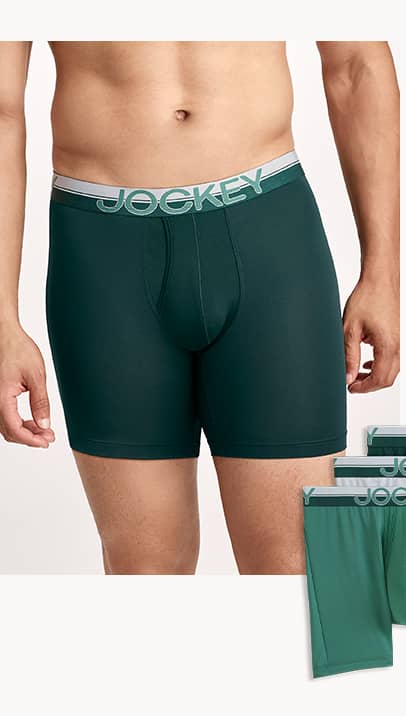 Detail image of model wearing Boxer Brief
