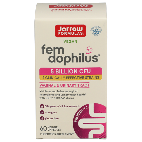 Jarrow Formulas Women's Fem-dophilus Oral Probiotic Supplement