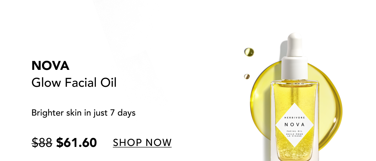 Code GLOW30 to Shop 30 % off Nova Face Oil