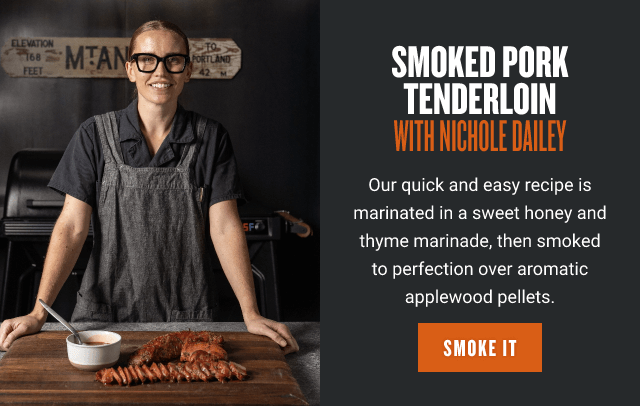 Smoked Pork Tenderloin 