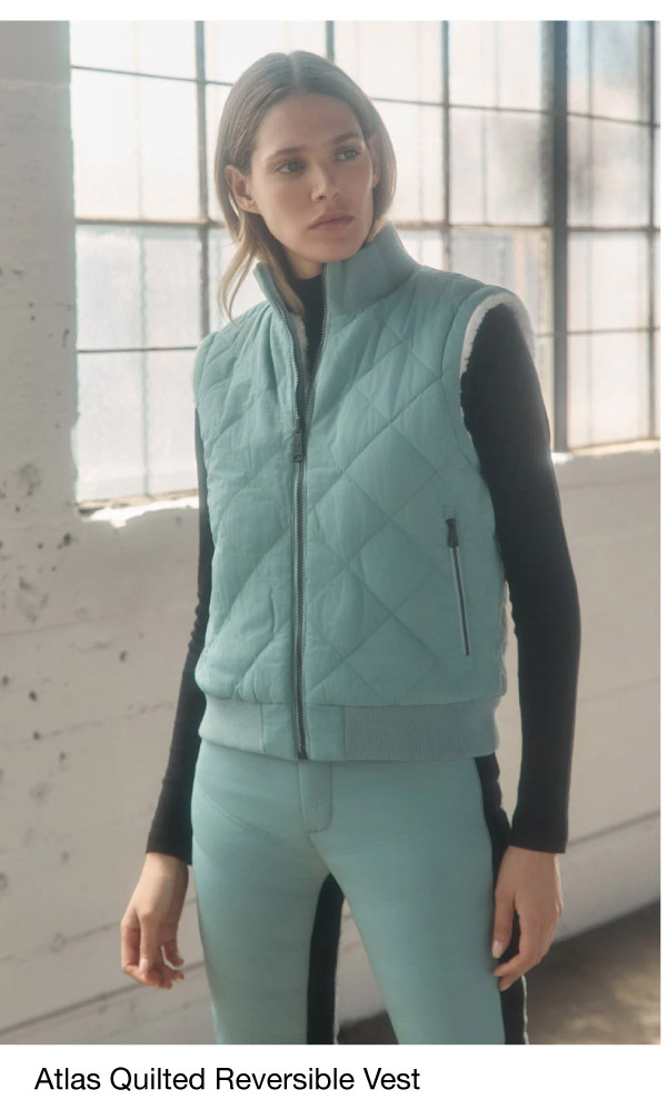 Atlas Quilted Reversible Vest