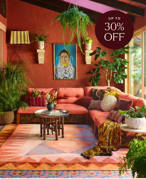 Hilma Sunset Rug by Justina Blakeney