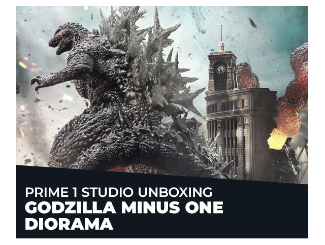 Prime 1 Studio Unboxing: Godzilla Minus One Diorama