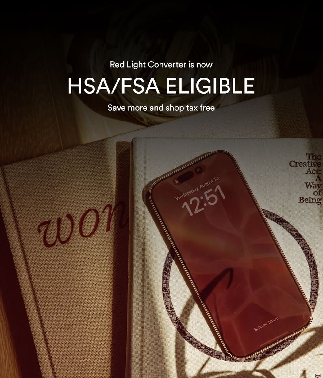 Red Light Converter and Red Light Converter + Privacy are now HSA/FSA eligible!