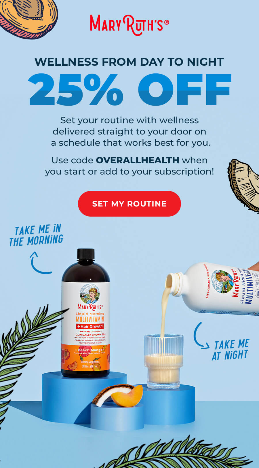 Use Code OVERALLHEALTH for 25% OFF for your subscription!