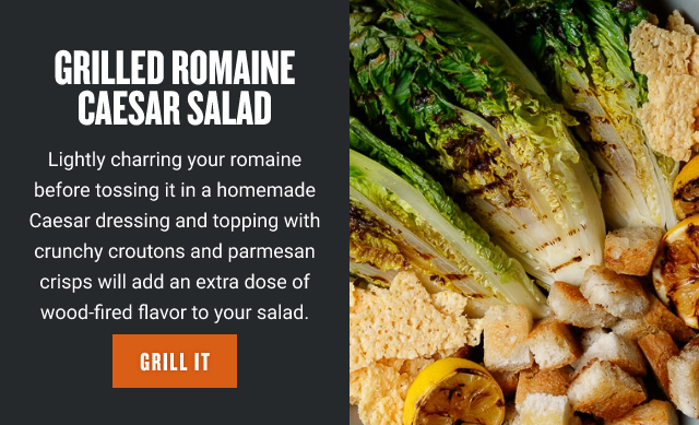 Grilled Romaine Caesar Salad