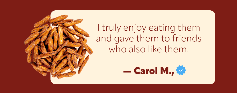 I truly enjoy eating them