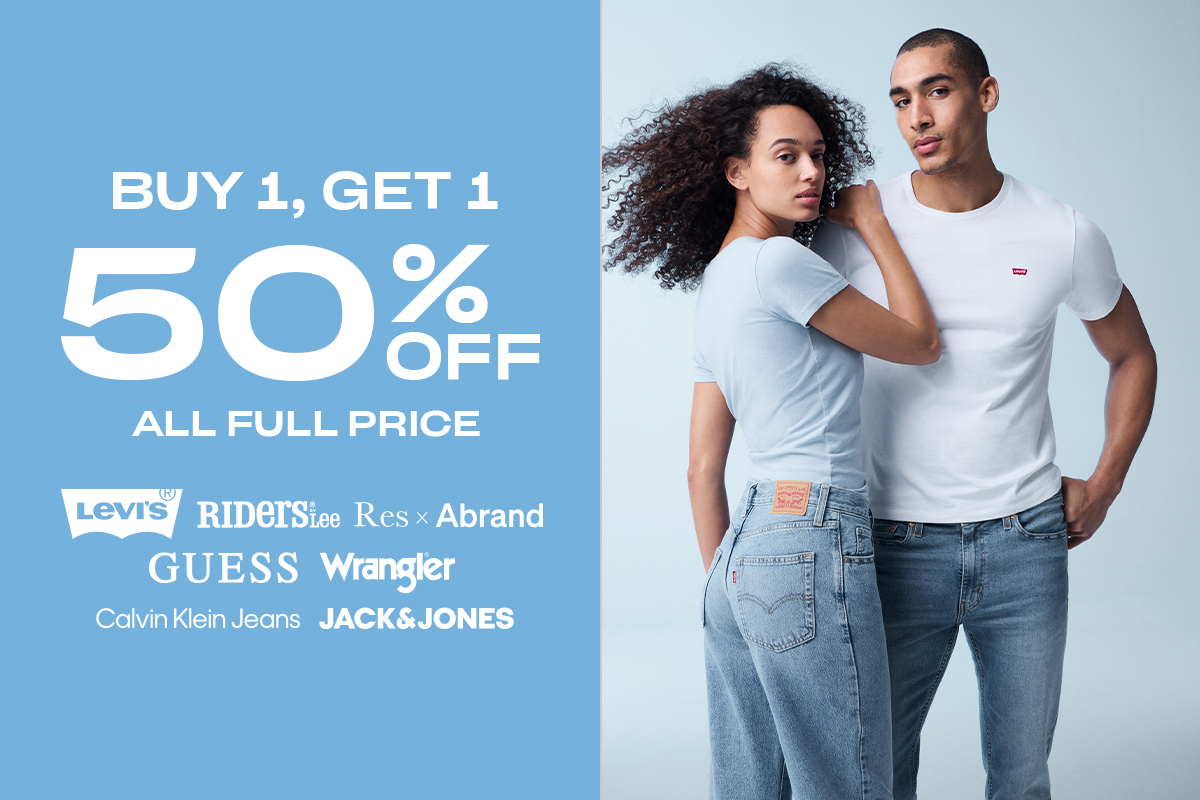 50% Off 2nd Item. All Full Price.