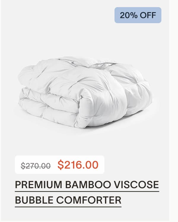 Premium Bamboo Viscose Bubble Comforter