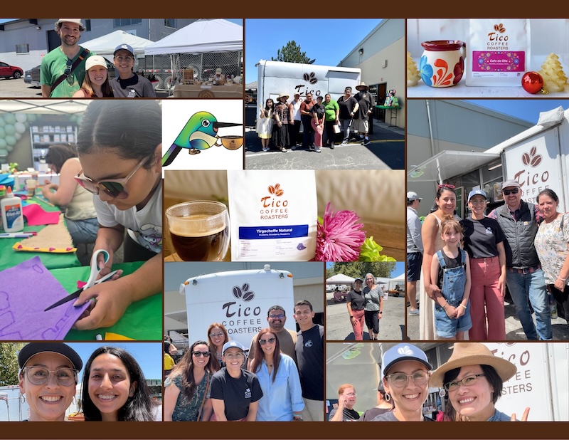 Photomontage of the celebration event