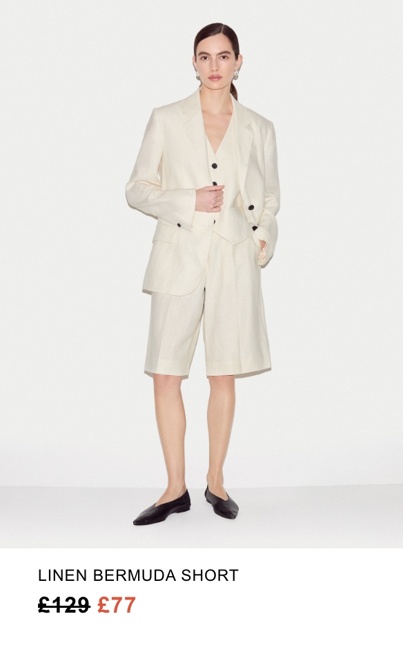 Linen Bermuda Short