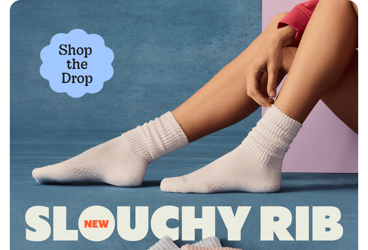 Shop the Drop. SLOUCHY RIB. NEW