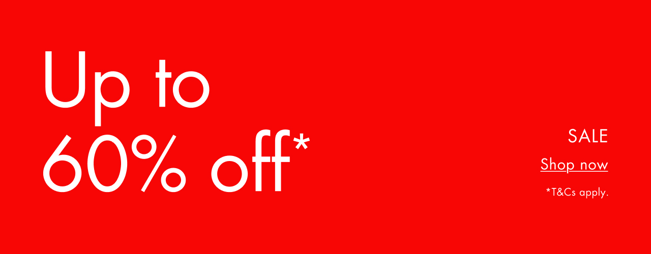 SALE - Up to 60% off