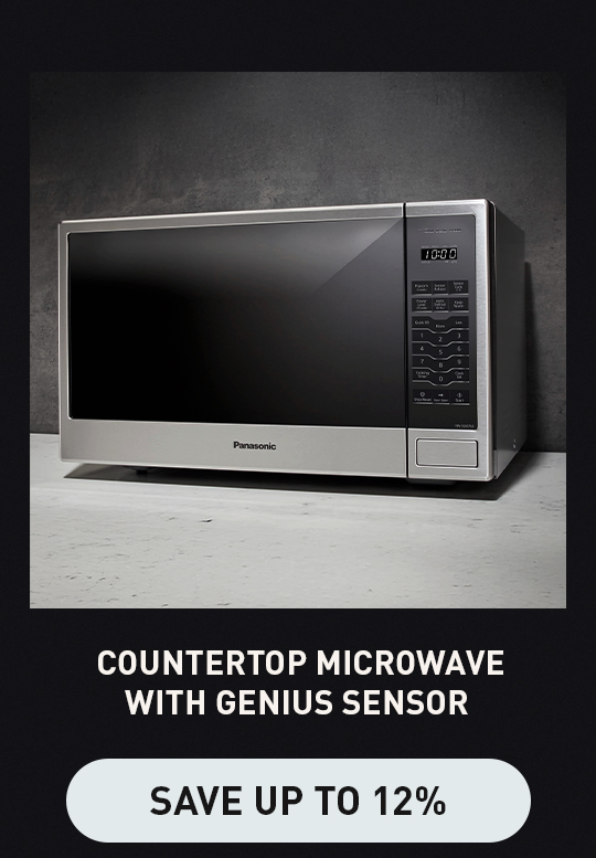 Countertop Microwave with Genius Sensor Cooking, 1100W - Save 12%