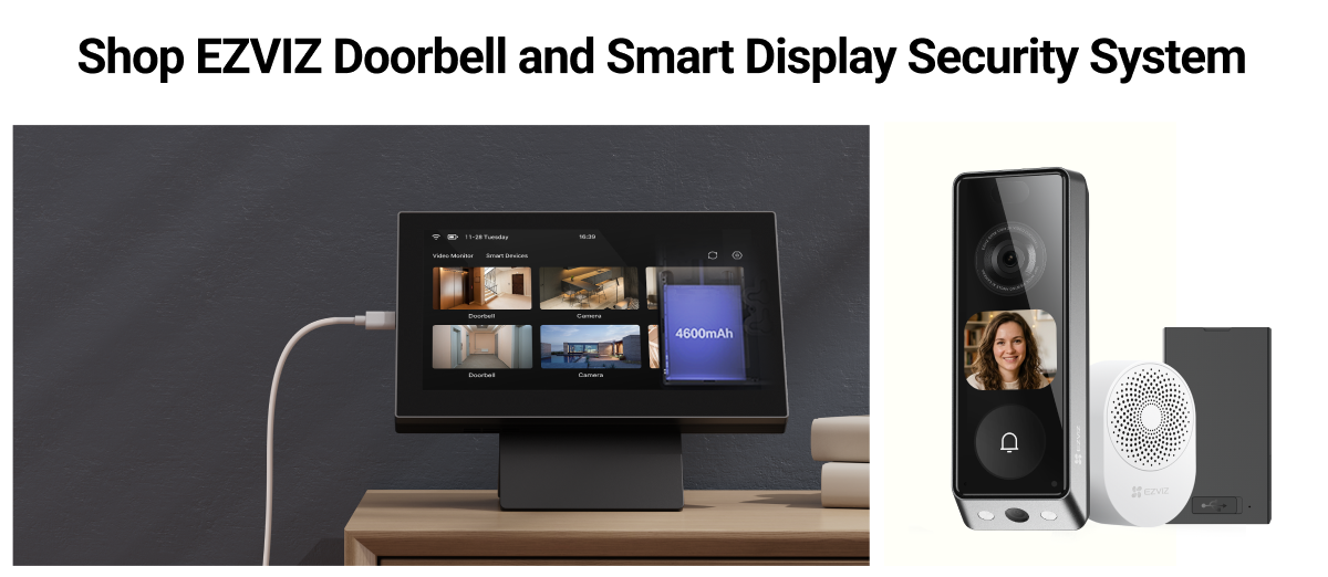 Shop EZVIZ Doorbell and Smart Display Security System