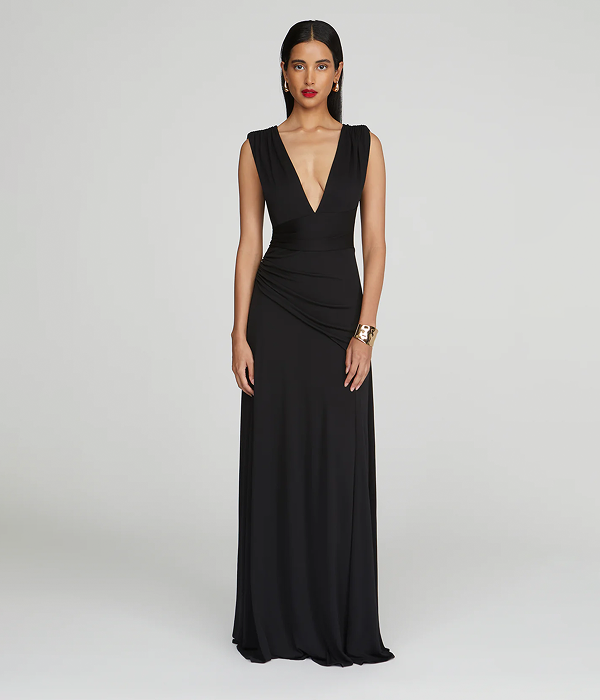 Alessia Matte Jersey Gown 