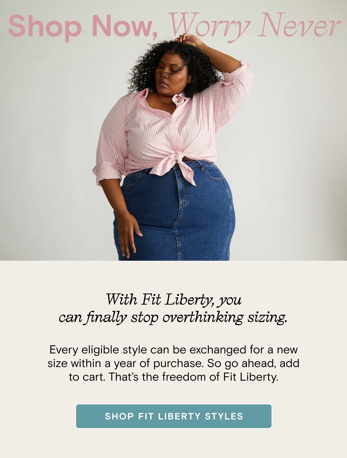 Fit Liberty Styles - Shop Now Worry Never