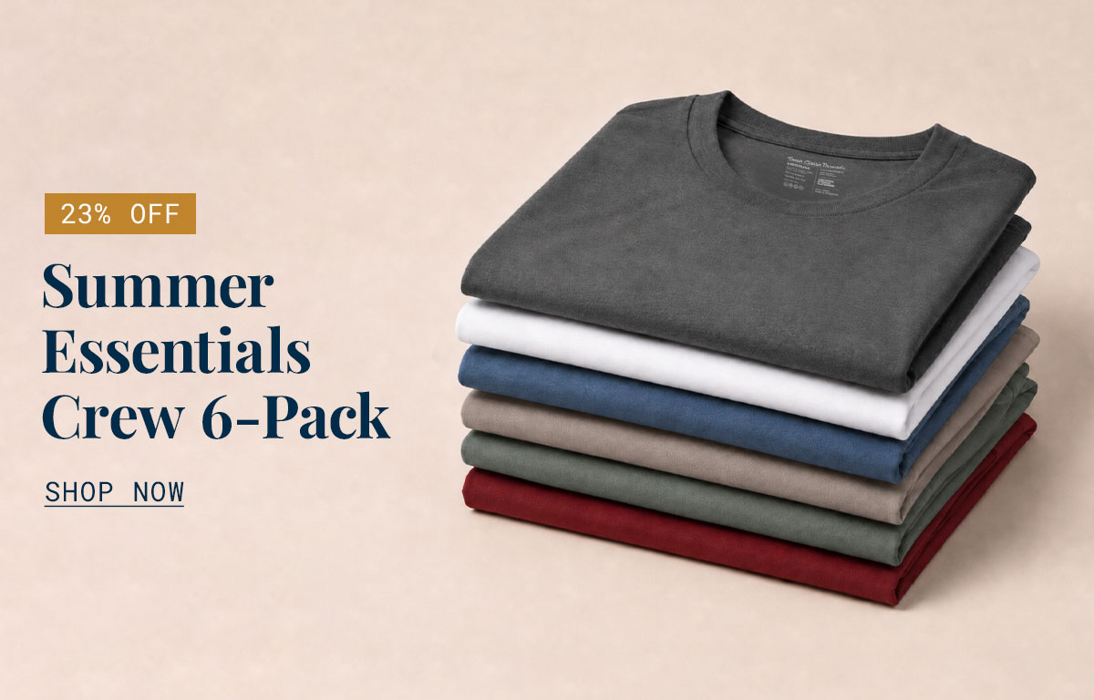Summer essentials crew 6-pack