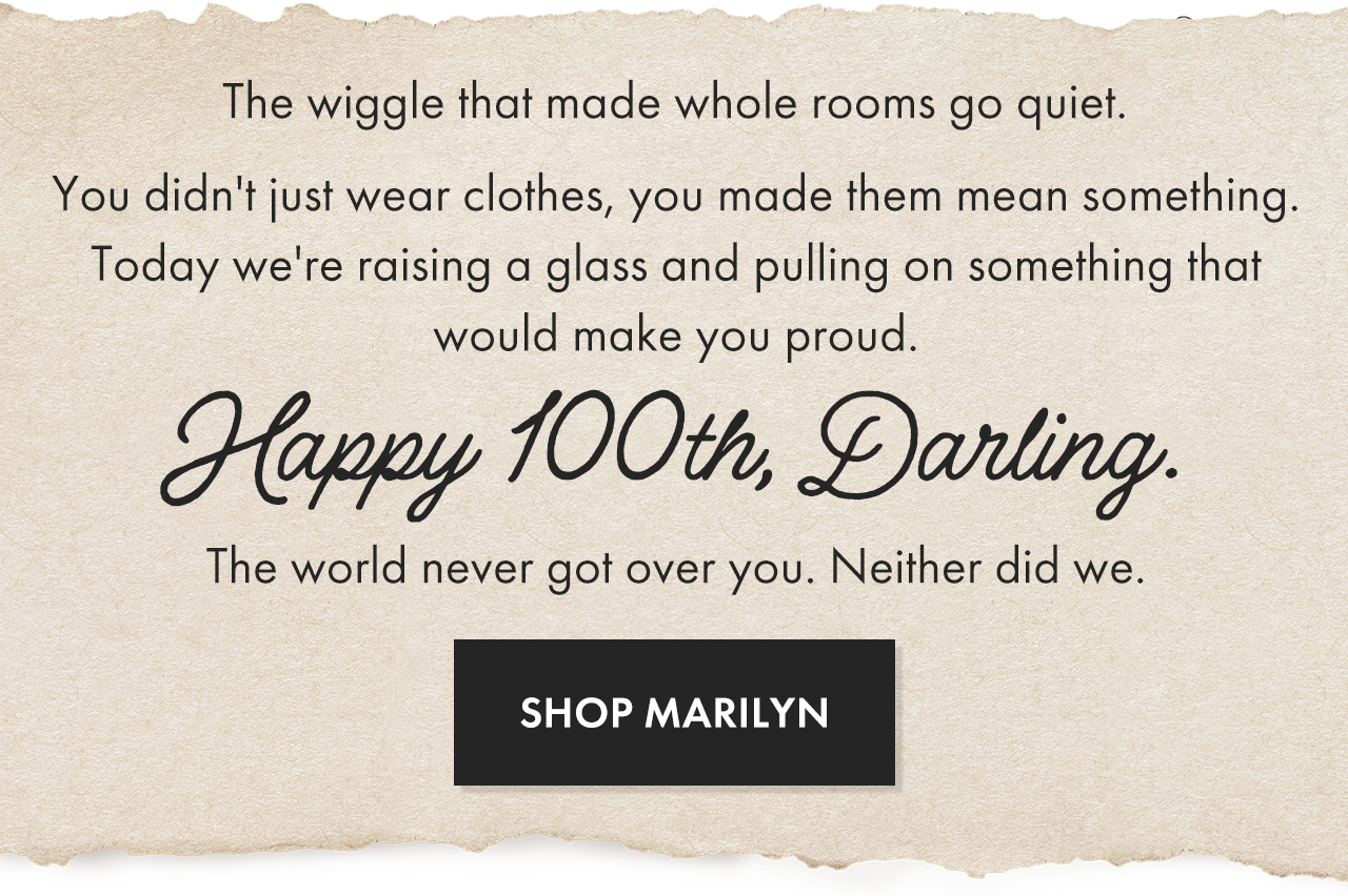 Marilyn Monroe Style