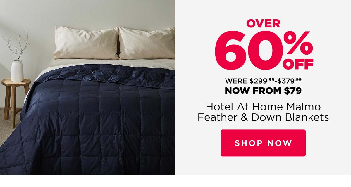Hotel At Home Malmo Feather & Down Blankets