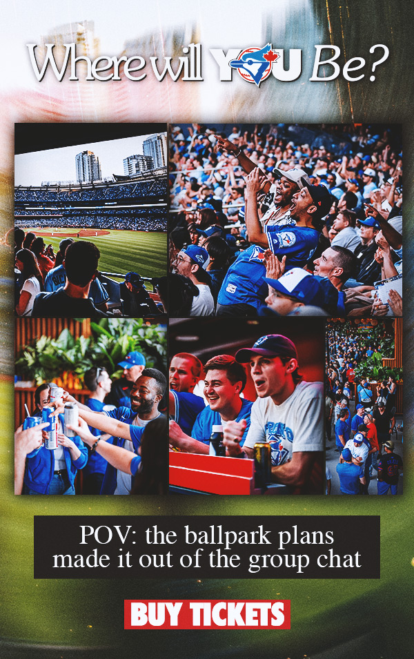 POV: the ballpark plans made it out of the group chat. Buy tickets.