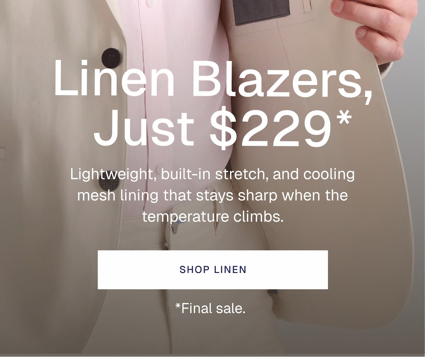 Linen Blazers, Just $229