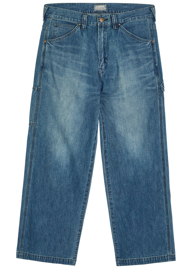 BLUE BLUE Relaxed straight-leg jeans