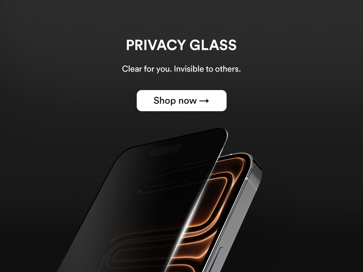 Privacy Glass for the iPhone 17 lineup.