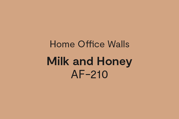 Home Office Walls - Milk and Honey AF-210