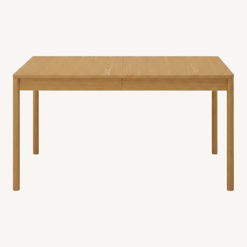 Image of Ikea Tonstad Expandable Wood Dining Table