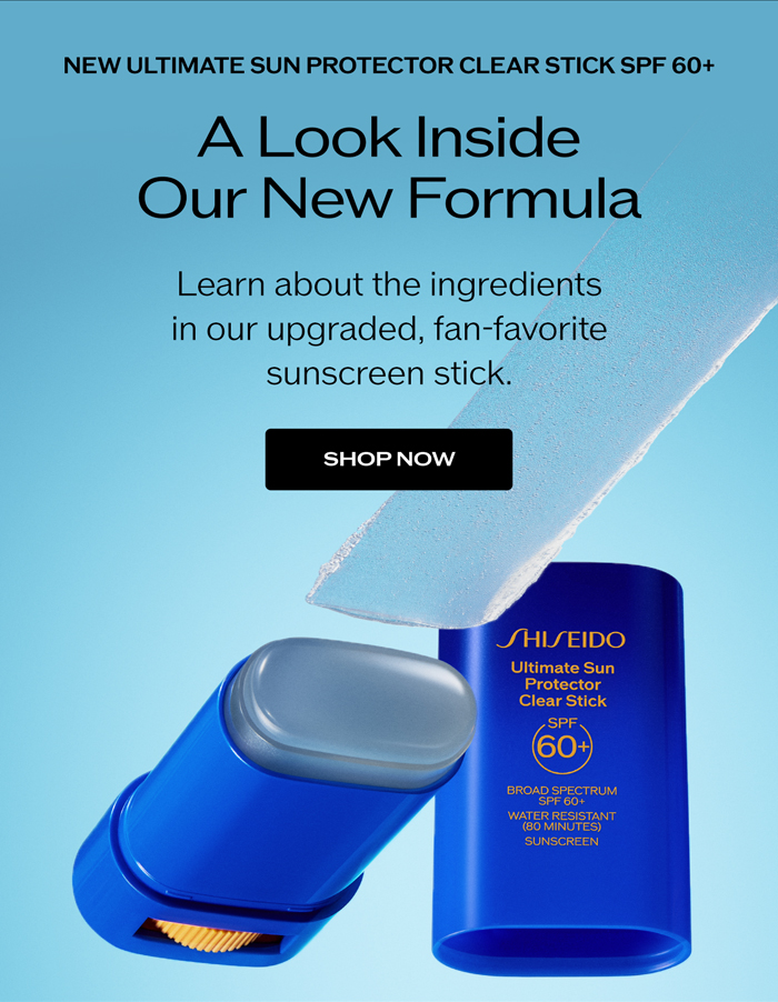 Learn about the ingredients in our upgraded, fan-favorite sunscreen stick