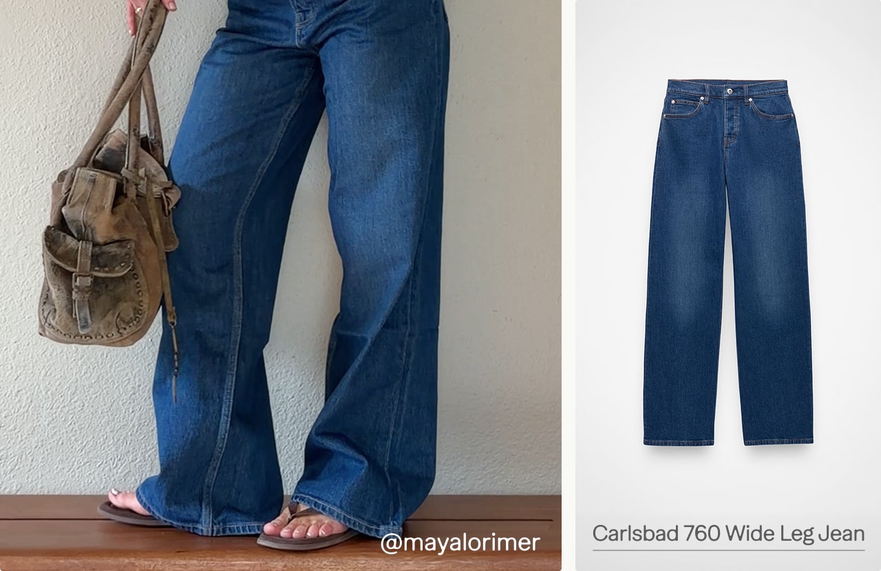 carlsbad 760 wide leg jean
