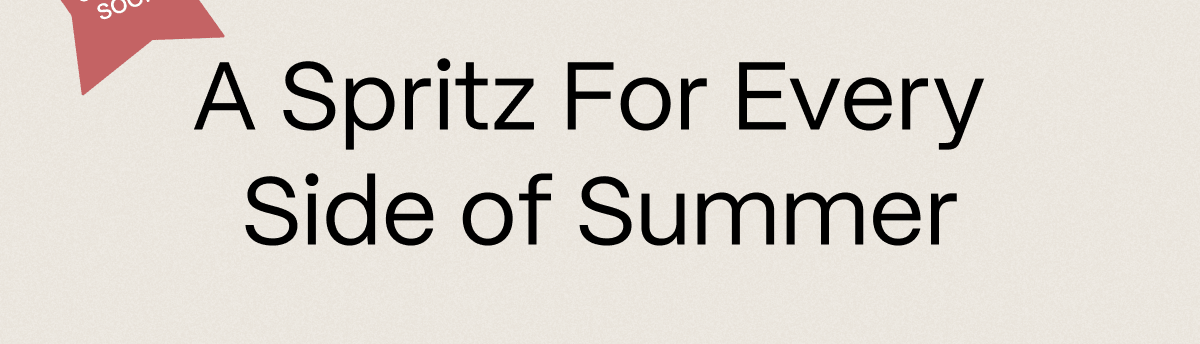 A Spritz For Every  Side of Summer