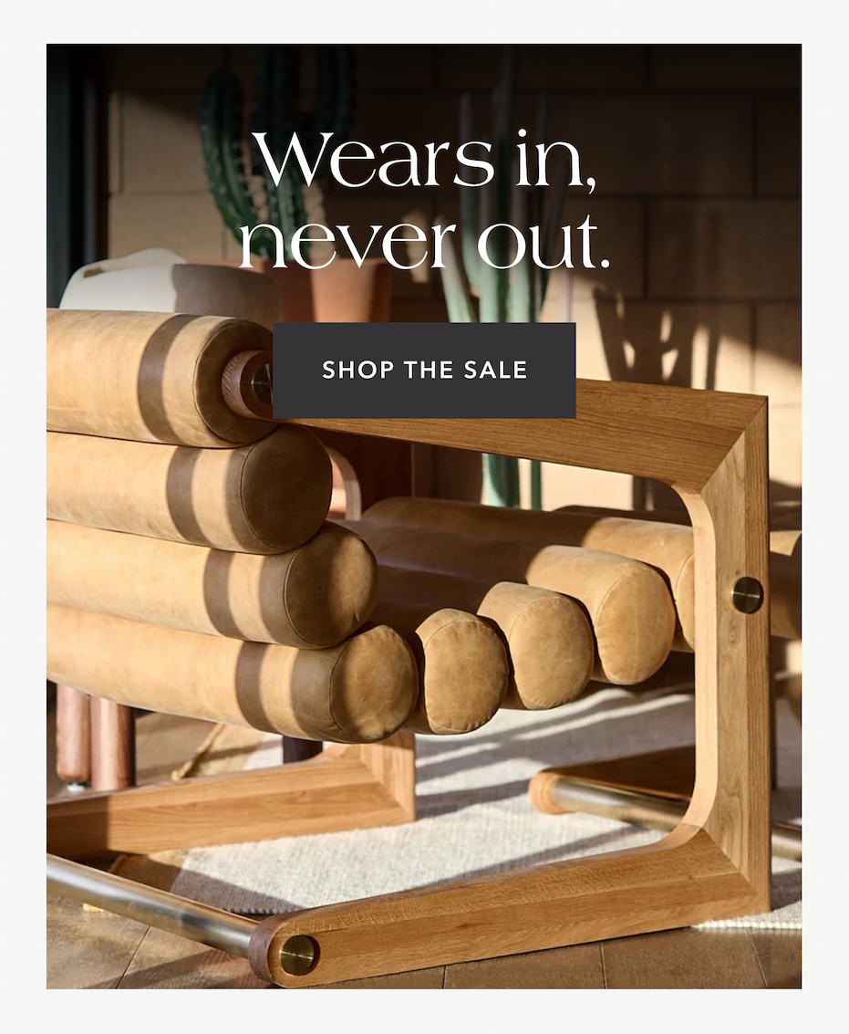 Wears in, never out. Shop the Sale