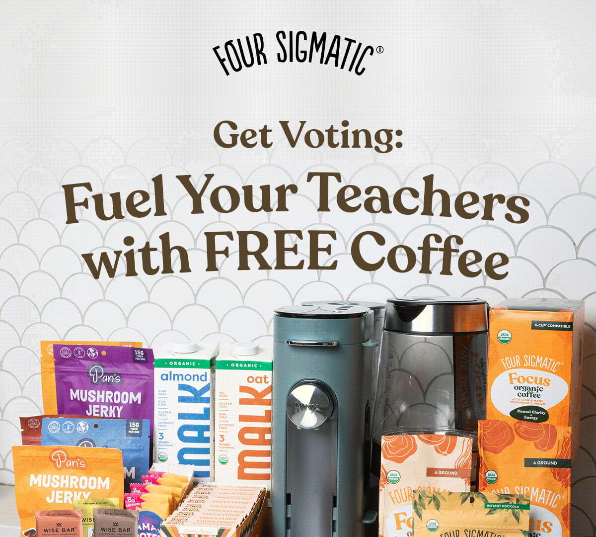 Get Voting: Fuel Your Teachers with FREE Coffee