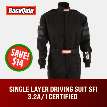 Single Layer Driving Suit SFI 3.2A/1 Certified