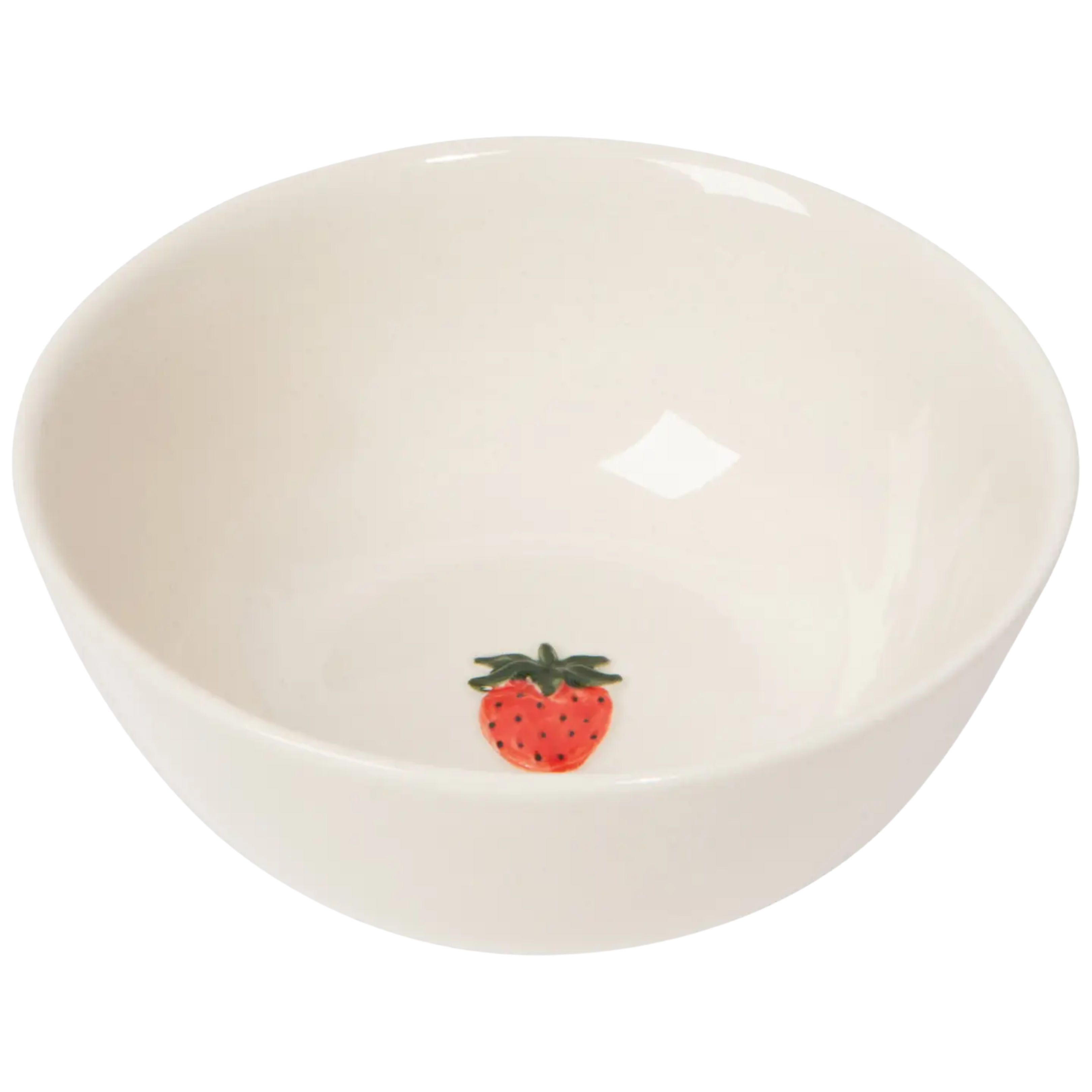 Image of Strawberry Embossed Bowl 4.75 Inch